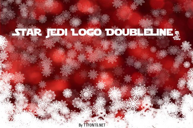Star Jedi Logo DoubleLine2 example